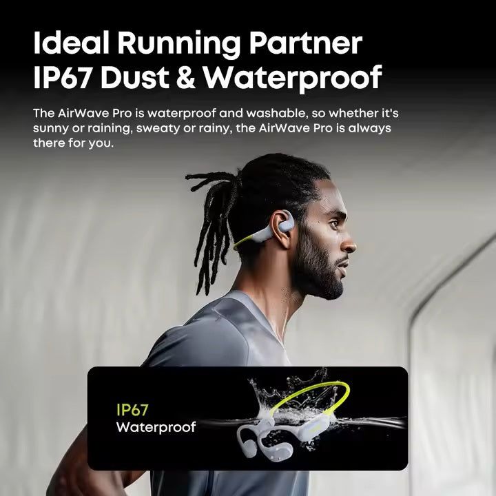 Langsdom Airwave Pro IP67 Bone Conduction Headphones