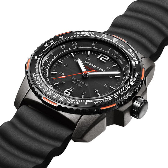 North Edge PHOTON Solar Charging Watch