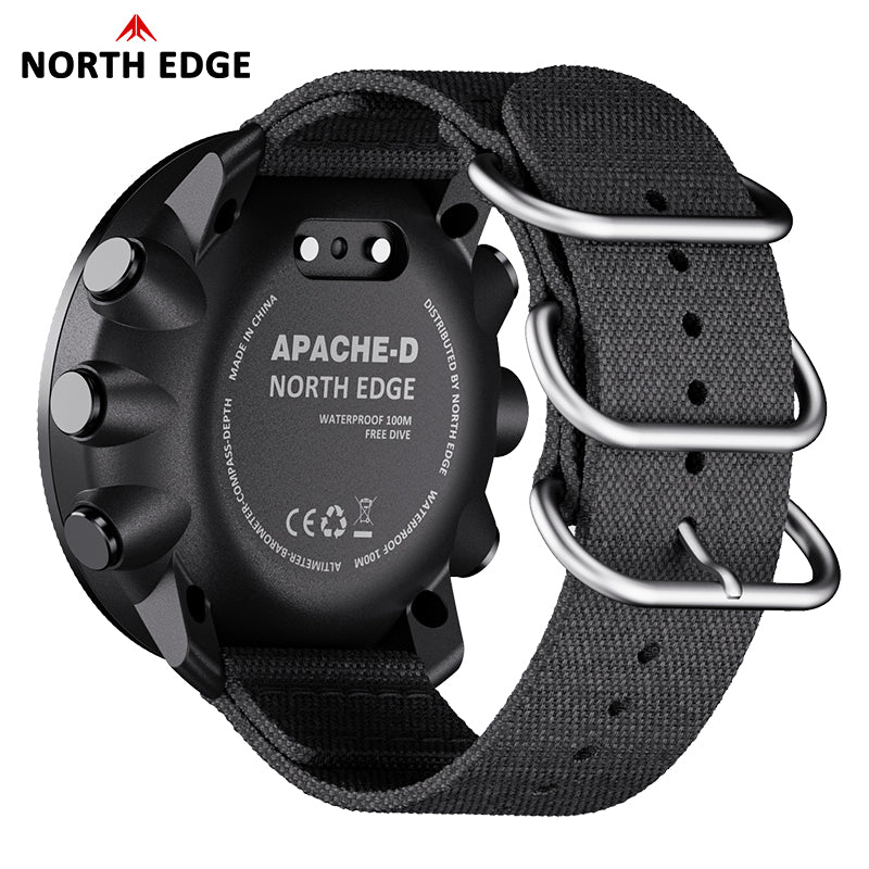 North Edge Apache D Free Dive Watch