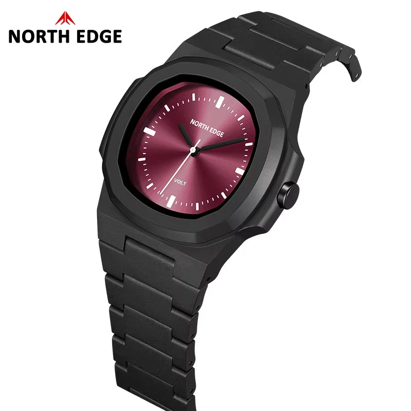 North Edge VOLT Men’s Sports Watch | Quartz Movement, Lightweight & Waterproof